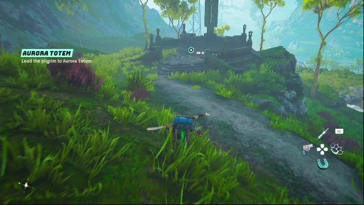 After getting the information, head south - Biomutant: Aurora Totem - walkthrough - Exploration - Biomutant Guide