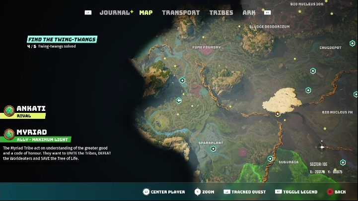 Location: Fixer-Upper 10E - Biomutant: Find the Twing-Twangs - walkthrough - Exploration - Biomutant Guide