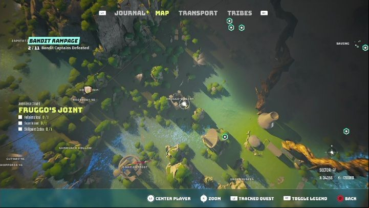 Location: Fruggo's t - Biomutant: Cleaning up - walkthrough - Exploration - Biomutant Guide