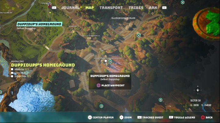 Location: Duppidupp's Homeground - Biomutant: Cleaning up - walkthrough - Exploration - Biomutant Guide
