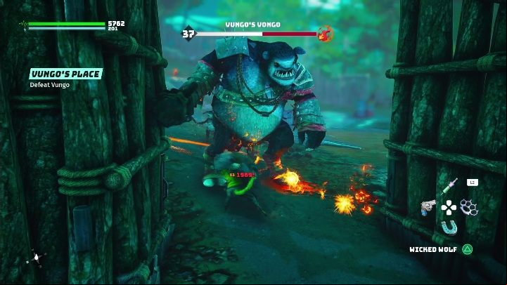 There will be several enemies and two mini-bosses in the enemy camp - Biomutant: Cleaning up - walkthrough - Exploration - Biomutant Guide