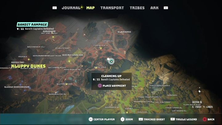 Location: Eku's Spot - Biomutant: Cleaning up - walkthrough - Exploration - Biomutant Guide