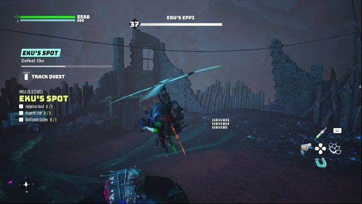 There will be several enemies and two mini-bosses in the enemy camp - Biomutant: Cleaning up - walkthrough - Exploration - Biomutant Guide