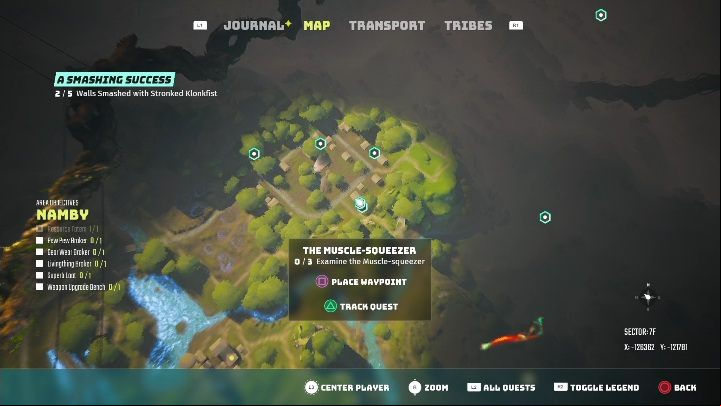 Location: Namby - Biomutant: The Muscle-Squeezer - walkthrough - Exploration - Biomutant Guide