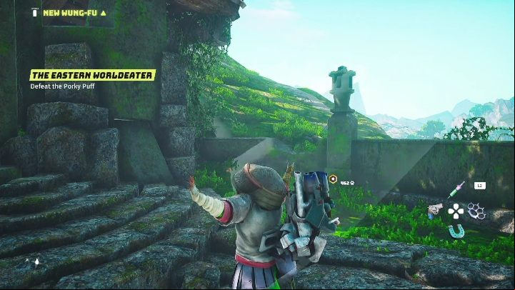 Location: Northwest of Hobydonk - Biomutant: Lumen Shrines - walkthrough - Exploration - Biomutant Guide