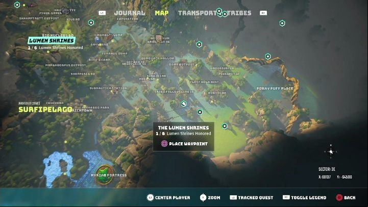 2 - Biomutant: Lumen Shrines - walkthrough - Exploration - Biomutant Guide