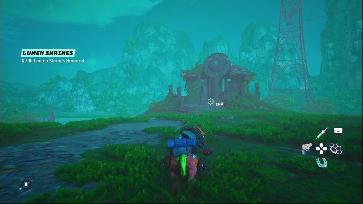 Location: Tribe Falloutline 3E - Biomutant: Lumen Shrines - walkthrough - Exploration - Biomutant Guide
