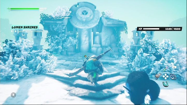 Location: Freek Isle - Biomutant: Lumen Shrines - walkthrough - Exploration - Biomutant Guide