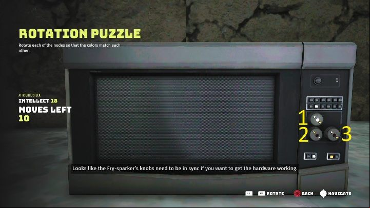 Solution: There is a microwave in the destroyed kitchen, you need to get to it - Biomutant: Find The Fry-Sparkers - walkthrough - Exploration - Biomutant Guide