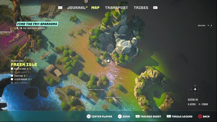 8 - Biomutant: Find The Fry-Sparkers - walkthrough - Exploration - Biomutant Guide