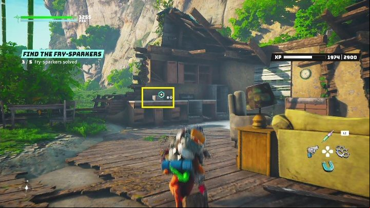 9 - Biomutant: Find The Fry-Sparkers - walkthrough - Exploration - Biomutant Guide