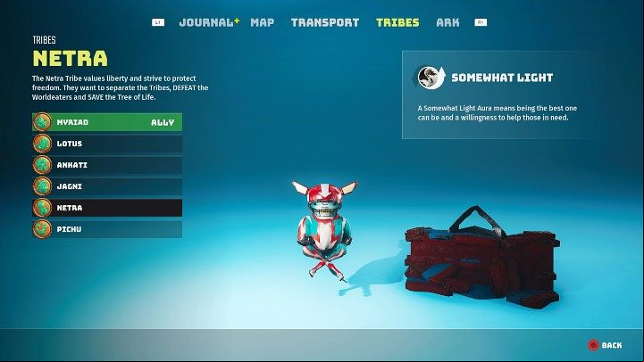 The Netra value freedom and seek to defend it - Biomutant: Tribes - Basics - Biomutant Guide