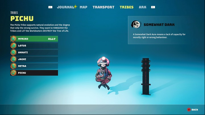 The Pichu believe in natural evolution and that only the strongest survive - Biomutant: Tribes - Basics - Biomutant Guide