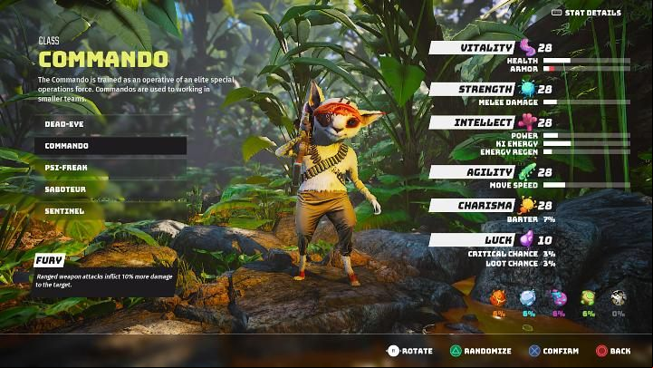 Commando is one of the classes available in Biomutant and is a good choice for those who want to play a well-balanced hero - Biomutant: Best character class - which one? - Character & equipment - Biomutant Guide