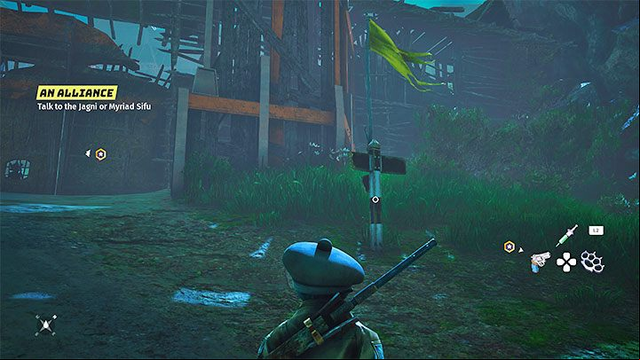 The fast travel option will become available shortly after exiting Bunker 101, the game's starting location - Biomutant: Fast travel - how to use? - FAQ - Biomutant Guide