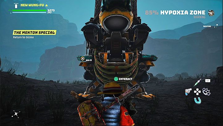 You should think of the Mech as a mean of transportation and as a device to eliminate certain enemies more effectively - Biomutant: Mech Mekton - how to unlock it? - FAQ - Biomutant Guide