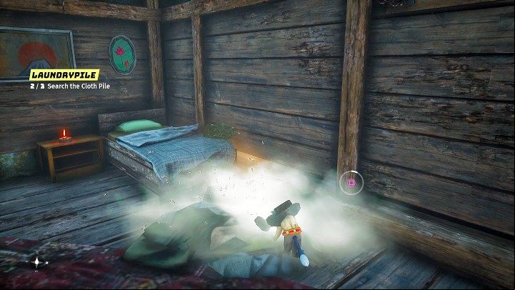 On your way to the training, you'll stop by Popsi's, who will ask you to search some cloth piles - you may find some fabrics that can be refurbished - Biomutant: An Alliance - walkthrough - Present Day - Biomutant Guide
