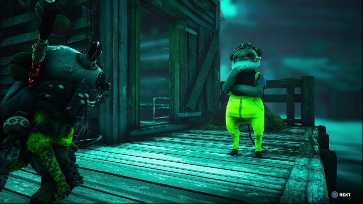 How to start: Talk to the man standing in front of the wooden house in Burblebottom - Biomutant: Gill - walkthrough - NPC quests - Biomutant Guide