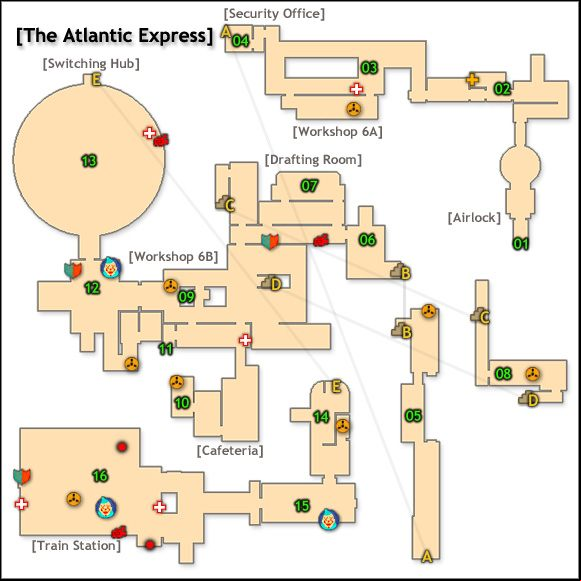 LEVEL DETAILS - BioShock 2: The Atlantic Express - walkthrough - Walkthrough - Bioshock 2 Game Guide & Walkthrough