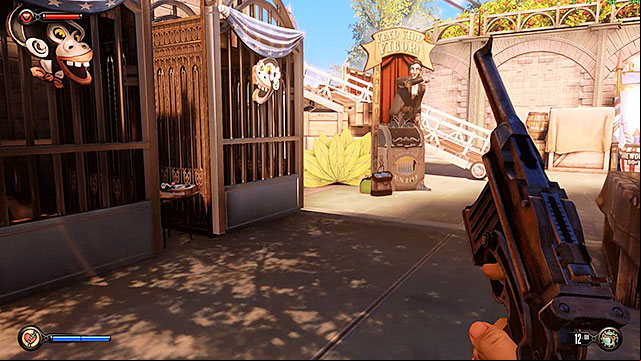 There are crates near the Veni, Vidi, Vigor - Fight your way to Monument Island | Chapter 3 - Raffle Square - Chapter 3 - Raffle Square - BioShock Infinite Guide