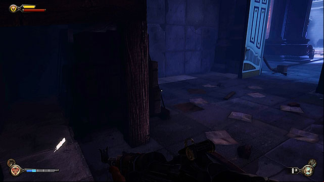 Dont leave the warehouse just yet - Collect Shock Jockey from Slate | Chapter 11 - Hall of Heroes Gift Shop - Chapter 11 - Hall of Heroes Gift Shop - BioShock Infinite Guide