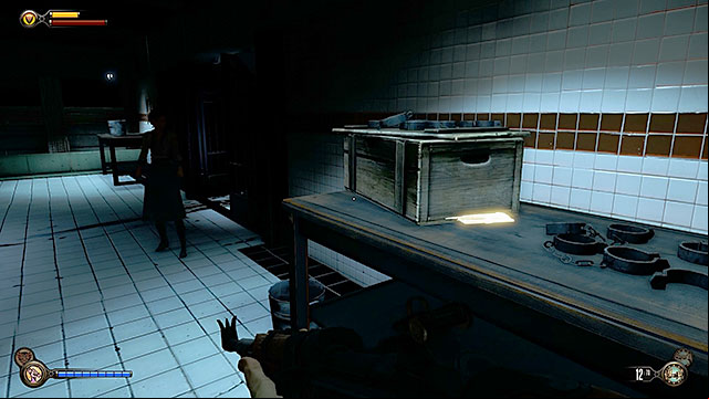 You must now unlock cell number 9 and the good news is that you dont need to have any lockpicks - Find Chen Lins cell | Chapter 18 - The Good Time Club - Chapter 18 - The Good Time Club - BioShock Infinite Guide