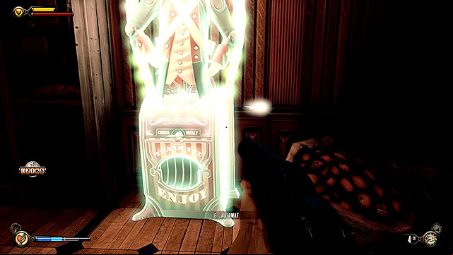 Go to the other side of the street and locate the burning Excelsior groceries store - Find the next tear | Chapter 31 - Memorial Gardens - Chapter 31 - Memorial Gardens - BioShock Infinite Guide