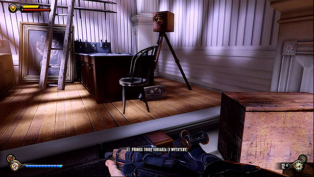 After youve left the bank begin your journey to the Photo Studio (point number 5 on our map) - Find the final tear | Chapter 31 - Memorial Gardens - Chapter 31 - Memorial Gardens - BioShock Infinite Guide