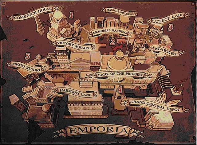 No, BioShock Infinite doesnt have an interactive map available at any point in the game - BioShock Infinite Guide