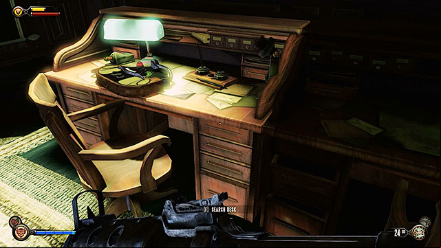 The Fraternal Order of the Raven - in the office to the left of the projection room (you visit this area soon before confronting the Raven) - Chapter 4 | Voxophones in BioShock Infinite - Voxophones - BioShock Infinite Guide