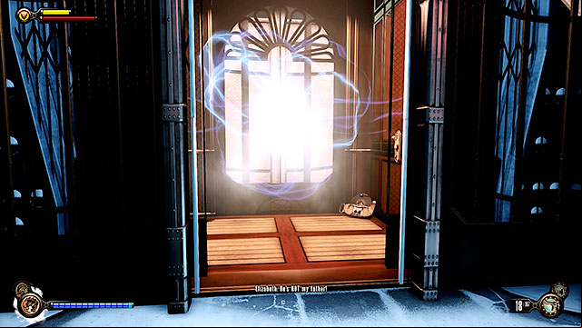 Her Loving Embrace - in an elevator opposite the security gate - Chapters 32-35 | Voxophones in BioShock Infinite - Voxophones - BioShock Infinite Guide