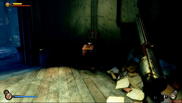 Where We Work - a corridor near a workshop - Chapter 33 | Vantage points in BioShock Infinite - Vantage points - BioShock Infinite Guide