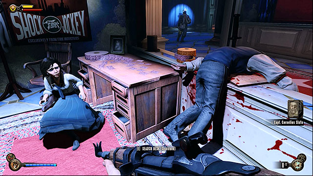 Hall of Heroes - under the desk in the ticket office, near the entrance to the building - Chapters 9-11 | Lockpicks in BioShock Infinite - Lockpicks - BioShock Infinite Guide