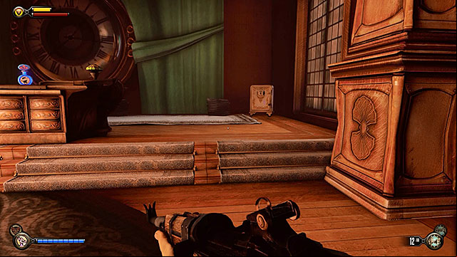 Youll find a study on the first floor of the club - Safes and locked doors (chapters 8-28) | Lockpicks in BioShock Infinite - Lockpicks - BioShock Infinite Guide