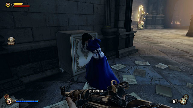 The second ticket office contains another safe and youll also need 3 lockpicks here - Safes and locked doors (chapters 29-37) | Lockpicks in BioShock Infinite - Lockpicks - BioShock Infinite Guide