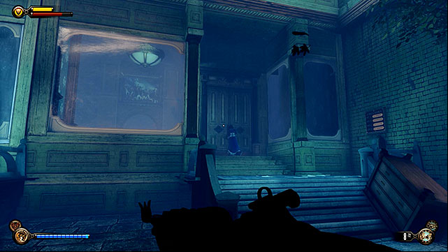 There is a locked store in the left side of the Harmony Lane - Safes and locked doors (chapters 29-37) | Lockpicks in BioShock Infinite - Lockpicks - BioShock Infinite Guide