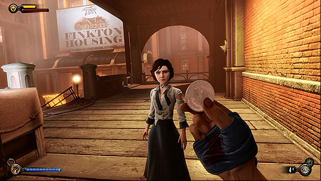 During your journey with Elizabeth she will be finding coins for you from time to time - Elizabeths skills in BioShock Infinite - Elizabeth - BioShock Infinite Guide