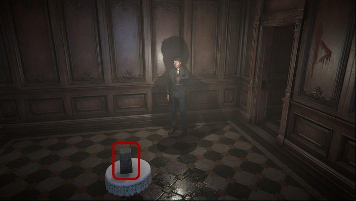 Now, youll be back to the room with the table, on which youll find another figurine - Find Andrew | Walkthrough - Chapter 5 - Black Mirror Guide