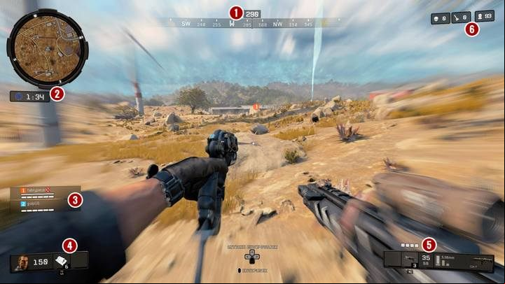 The interface in Blackout is much different from the one from Call of Duty: Black Ops 4s multiplayer - Info and advice | Blackout Mode in Call of Duty Black Ops 4 - Blackout Mode - Call of Duty Black Ops 4 Guide and Tips