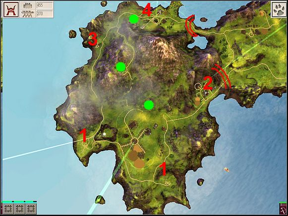 The beginning of the game in the new land is a moral choice - LAND FIVE - gameplay - Black and White 2 - Game Guide and Walkthrough