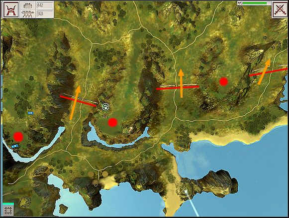 Being evil, build up so that You have a large number of men and You can create a large army - LAND SIX - gameplay - Black and White 2 - Game Guide and Walkthrough