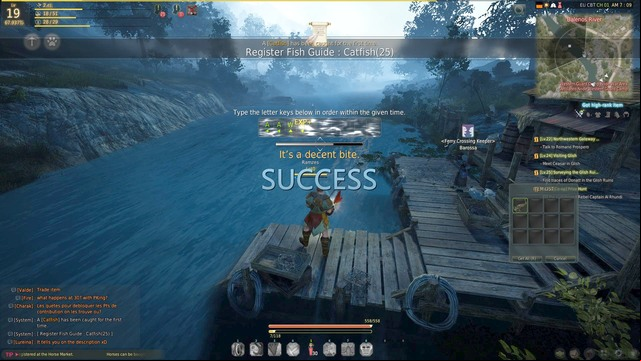 The minigame of fishing - Fishing - Activities - Black Desert Online - Game Guide and Walkthrough