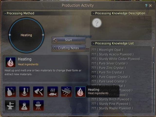 Processing will allow you to create many items - Processing - Activities - Black Desert Online - Game Guide and Walkthrough