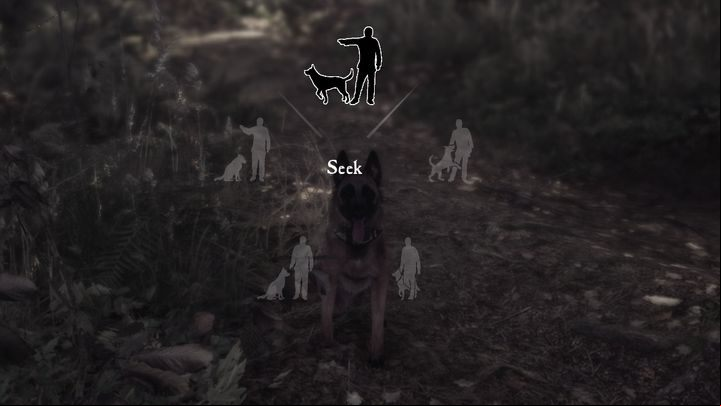 It is very important to build a relationship with your companion - Bullet the dog | Blair Witch - Basics - Blair Witch Guide
