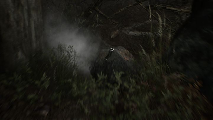 Youll find this statue right after the cutscene that begins once you find the weapon - Wooden dolls in Blair Witch - Secrets - Blair Witch Guide
