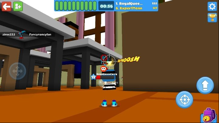 that when you die, you will be forced to wait 5 seconds before respawning - Step 4 - Weapons and combat (battle mode) in BlockStarPlanet - 10 steps to start - BlockStarPlanet Guide