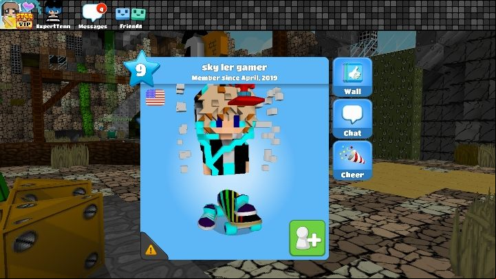When traveling around the world you can meet a lot of other players - Step 5 - Acquaintances in BlockStarPlanet - 10 steps to start - BlockStarPlanet Guide