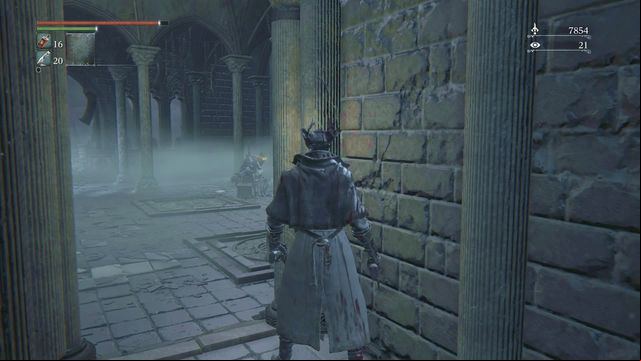 In the next room (the screenshot), watch your step right past the age - Cathedral Ward | Walkthrough - Walkthrough - Bloodborne Game Guide & Walkthrough