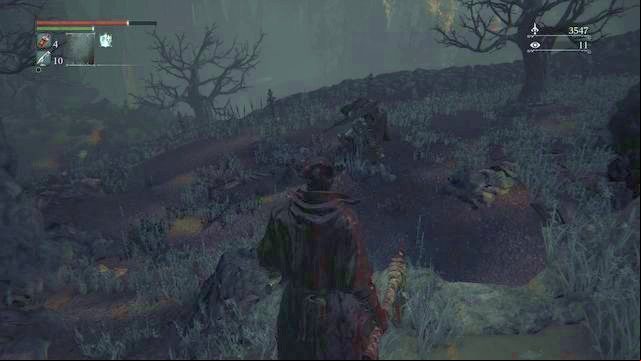 If you will run fast enough you may avoid the local enemies and (if you want) kill them of later on one at a time. - Cathedral Ward - after the fight with Vicar Amelia | Walkthrough - Walkthrough - Bloodborne Game Guide & Walkthrough