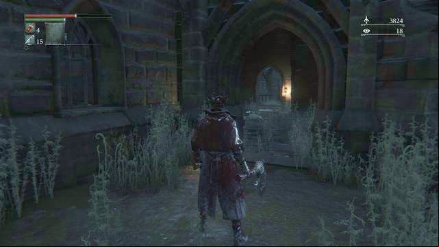 On your way you will a few rooms with some enemies inside. - Old Yharnam | Walkthrough - Walkthrough - Bloodborne Game Guide & Walkthrough